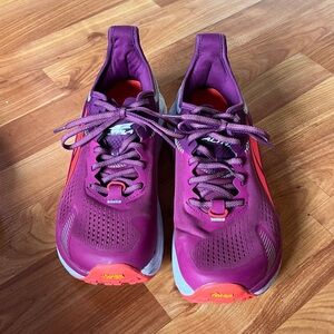 Altra Women's Athletic Shoes in Purple and Orange